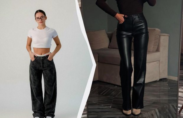 От кожаных до замшевых: стилист ответила, какие штаны в моде этой зимой (фото)