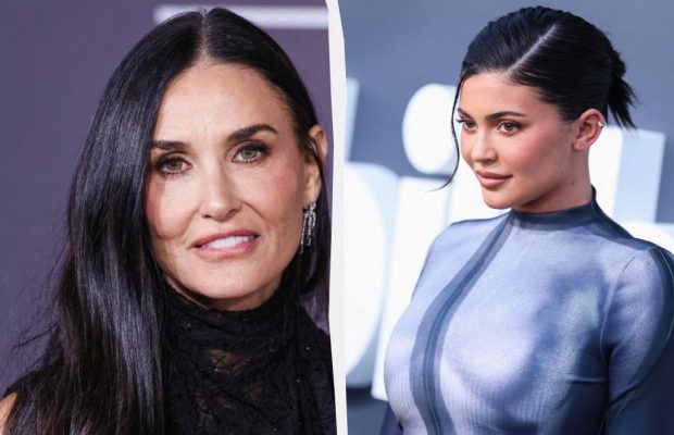 Демі Мур проігнорувала Кайлі Дженнер на "Золотому глобусі" та нарвалася на хейт (відео)