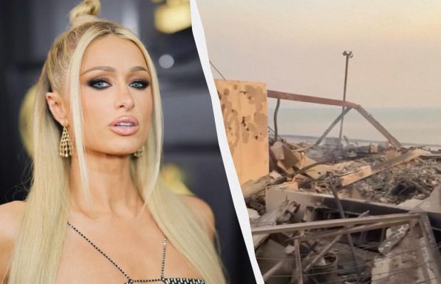 Залишилися лише руїни: Періс Гілтон показала свій вщент зруйнований будинок після пожежі