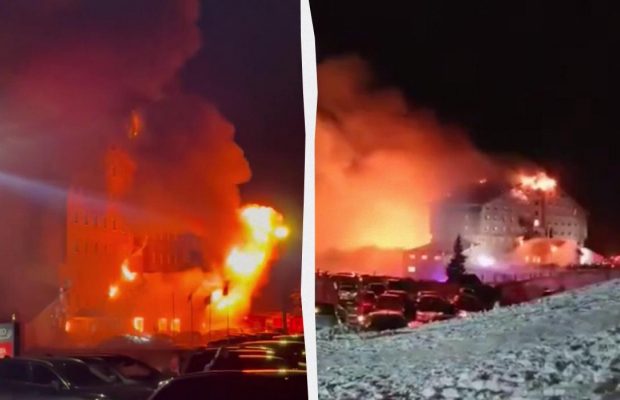 У готелі на турецькому гірськолижному курорті виникла серйозна пожежа: уже 76 загиблих (відео)