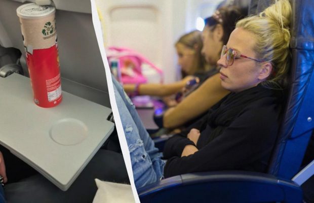Туристка поділилася лайфхаком проти відкидних крісел у літаках і нарвалася на критику