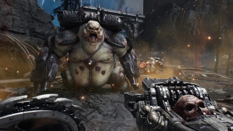 Трассировка лучей в DOOM: The Dark Ages будет влиять на проджектайлы игрока / Фото - Bethesda Трассировка лучей в DOOM: The Dark Ages будет влиять на проджектайлы игрока / Фото - Bethesda