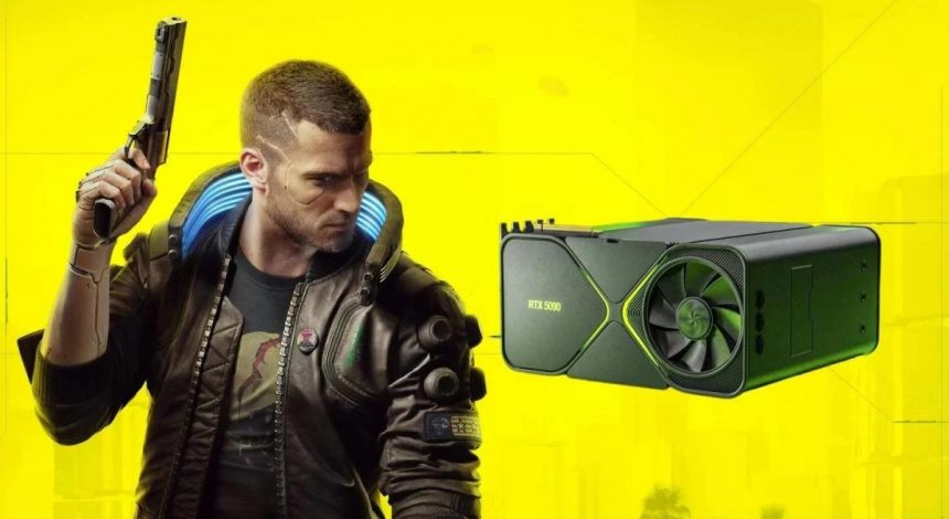Топовая видеокарта Nvidia RTX 5090 с трудом тянет Cyberpunk 2077 на "максималках"