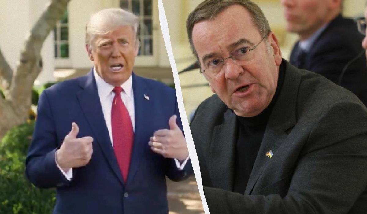 Писториус критикует план Трампа / Коллаж УНИАН / Скриншот, фото УНИАН Писториус критикует план Трампа / Коллаж УНИАН / Скриншот, фото УНИАН
