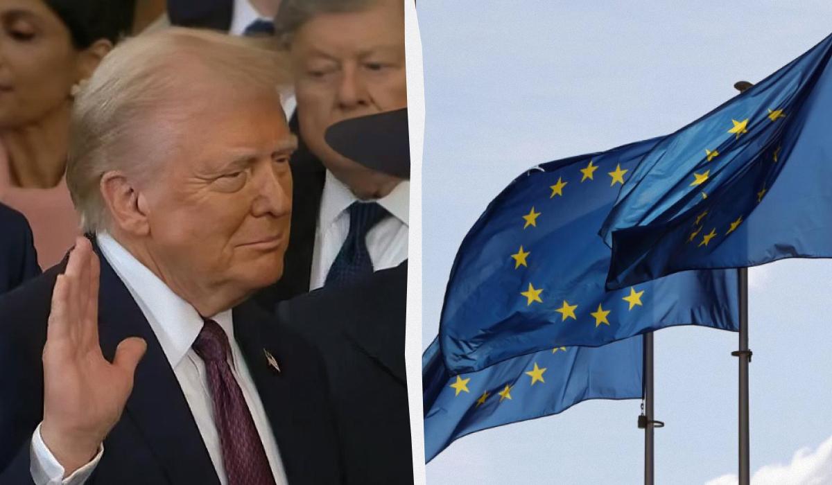 В ЕС прокомментировали вероятность "удара" от Трампа / Коллаж УНИАН / Скриншот, Reuters В ЕС прокомментировали вероятность "удара" от Трампа / Коллаж УНИАН / Скриншот, Reuters
