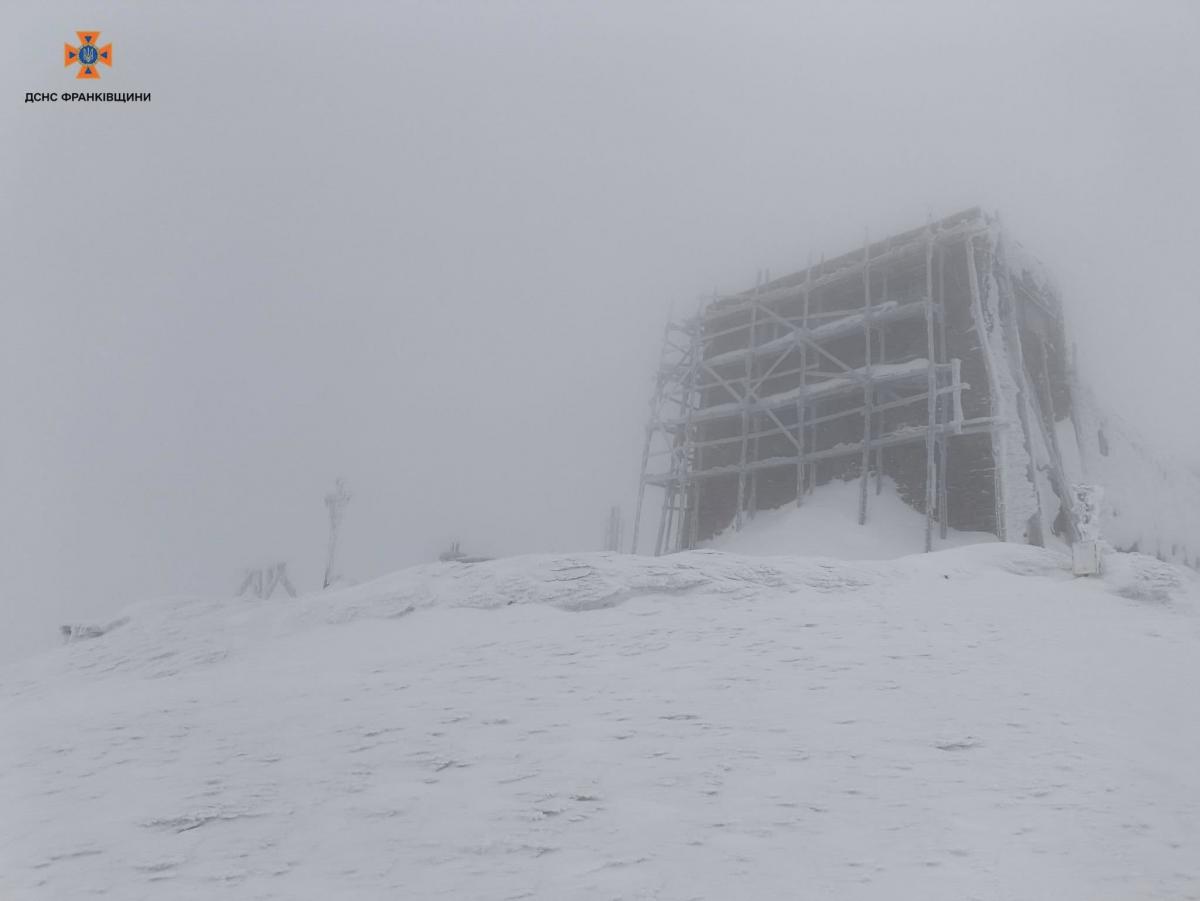 У Карпатах вирує справжня зима / фото Гірські рятувальники Прикарпаття