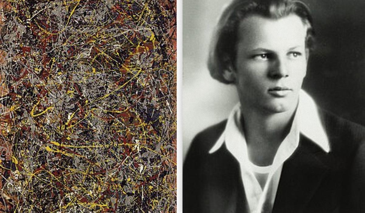 № 5, 1948, Jackson Pollock / колаж УНІАН, фото Вікіпедія № 5, 1948, Jackson Pollock / колаж УНІАН, фото Вікіпедія