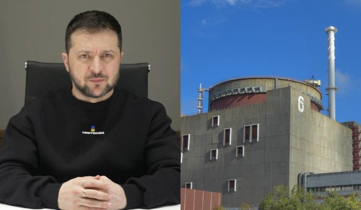 Зеленский ответил на вопрос, находится ли на повестке дня освобождение ЗАЭС / коллаж УНИАН, фото ОП, t.me/energoatom_ua Зеленский ответил на вопрос, находится ли на повестке дня освобождение ЗАЭС / коллаж УНИАН, фото ОП, t.me/energoatom_ua