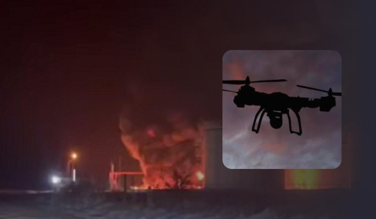 Генштаб подтвердил удар по одному из ключевых российских НПЗ / коллаж УНИАН, скриншоты