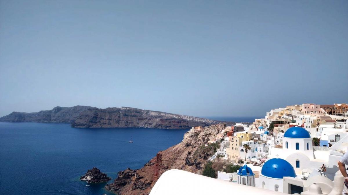 На Санторіні вже понад 10 днів відбуваються землетруси / фото Анастасія Горбачова