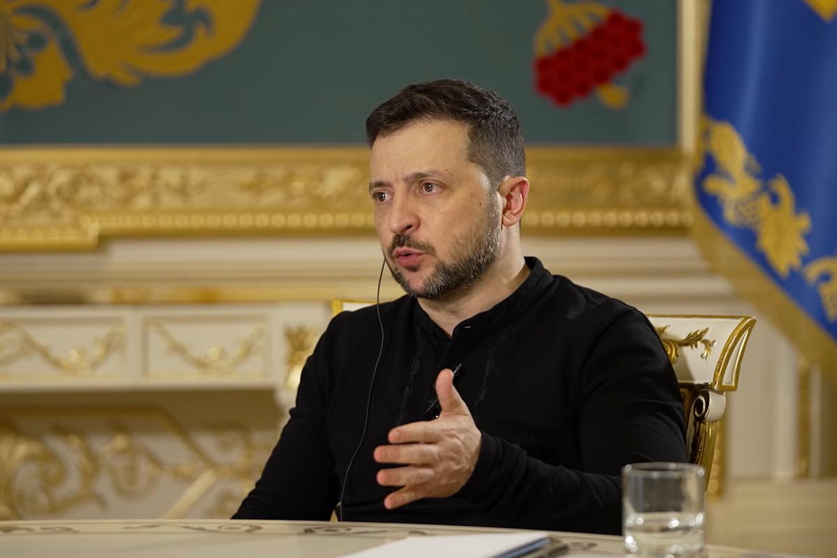 Президент также рассказал, кого Украина видит за столом переговоров / фото - скриншот