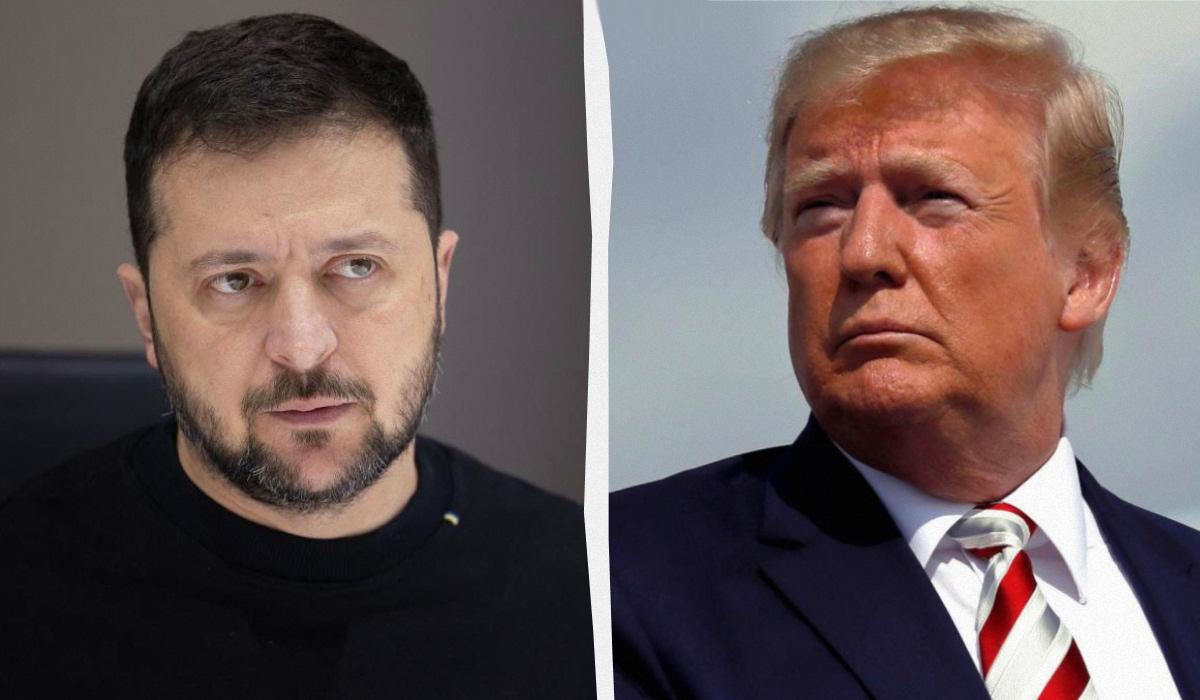 Разговор между Трампом и Зеленским был позитивным и продолжался около часа / коллаж УНИАН, фото president.gov.ua, REUTERS