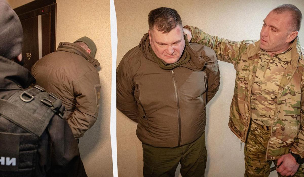 За словами очільника СБУ Василя Малюка, правоохоронці фактично оточили зрадника з усіх боків / колаж УНІАН, фото СБУ