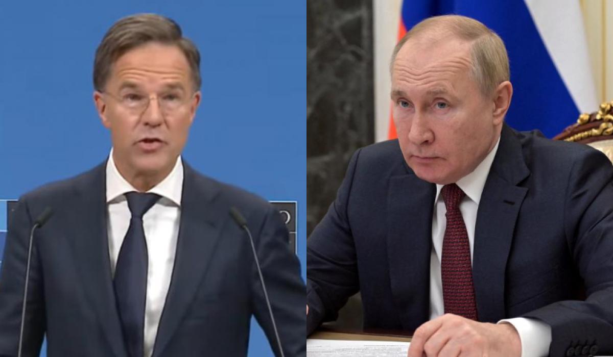 У Рютте спросили об оценке разведки Дании относительно того, что Россия готовится напасть на страну ЕС / коллаж УНИАН, скриншот, фото REUTERS У Рютте спросили об оценке разведки Дании относительно того, что Россия готовится напасть на страну ЕС / коллаж УНИАН, скриншот, фото REUTERS