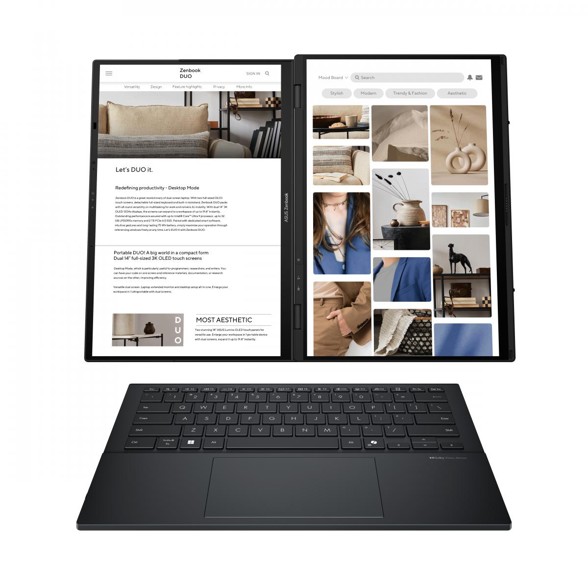 Ноутбук ASUS Zenbook DUO 2025 / фото ASUS Ноутбук ASUS Zenbook DUO 2025 / фото ASUS