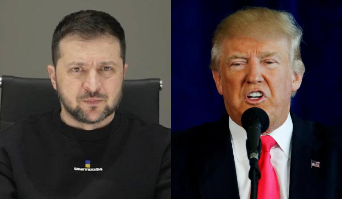 Трамп два дня подряд критикует Зеленского / коллаж УНИАН, фото ОПУ, REUTERS Трамп два дня подряд критикует Зеленского / коллаж УНИАН, фото ОПУ, REUTERS