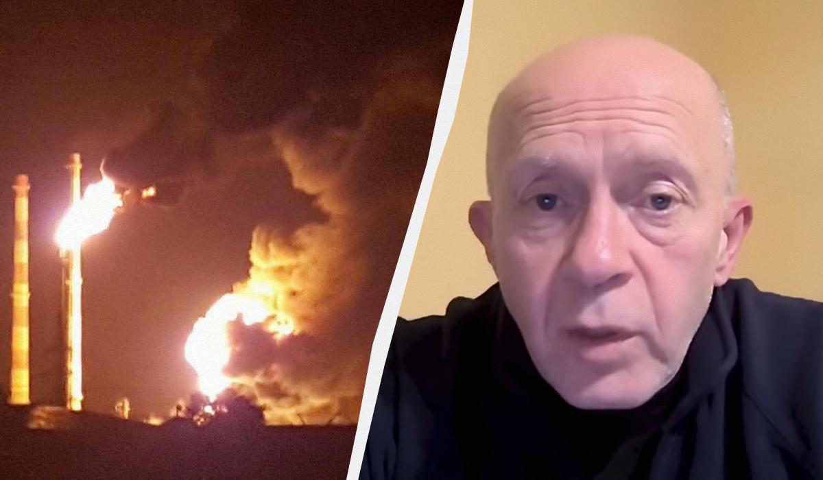 Сергей Грабский рассказал о последствиях ударов по НПЗ в России / коллаж УНИАН, фото REUTERS, кадр из видео Сергей Грабский рассказал о последствиях ударов по НПЗ в России / коллаж УНИАН, фото REUTERS, кадр из видео
