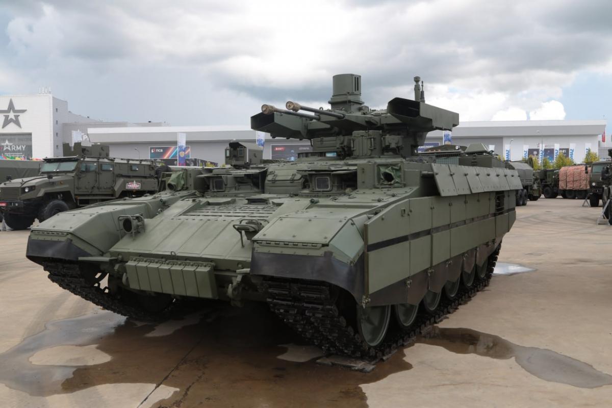 "Термінатор" критикують за занадто високу ціну / фото Уралвагонзавод "Термінатор" критикують за занадто високу ціну / фото Уралвагонзавод