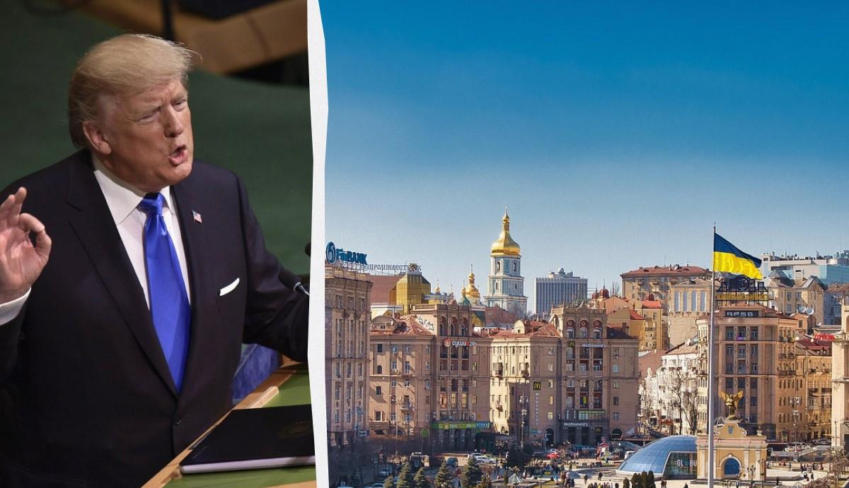 Украинцы обеспокоены изменением риторики президента США относительно войны в стране / коллаж УНИАН, фото УНИАН, pixabay