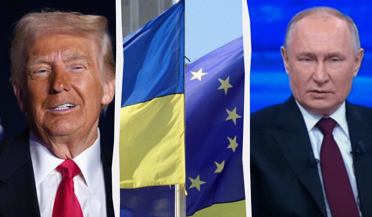 Політика Трампа несе серйозні наслідки для безпеки Європи / колаж УНІАН, фото УНІАН GettyImages, скріншот Політика Трампа несе серйозні наслідки для безпеки Європи / колаж УНІАН, фото УНІАН GettyImages, скріншот