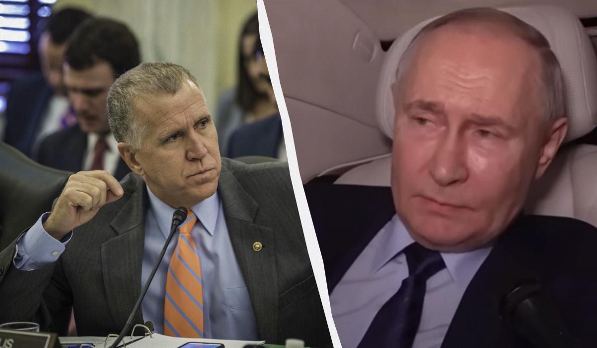Том Тілліс також додав, що Путін є людиною, яка відповідальна за всі воєнні злочини РФ в Україні / колаж УНІАН, фото flickr, скриншот з відео Том Тілліс також додав, що Путін є людиною, яка відповідальна за всі воєнні злочини РФ в Україні / колаж УНІАН, фото flickr, скриншот з відео