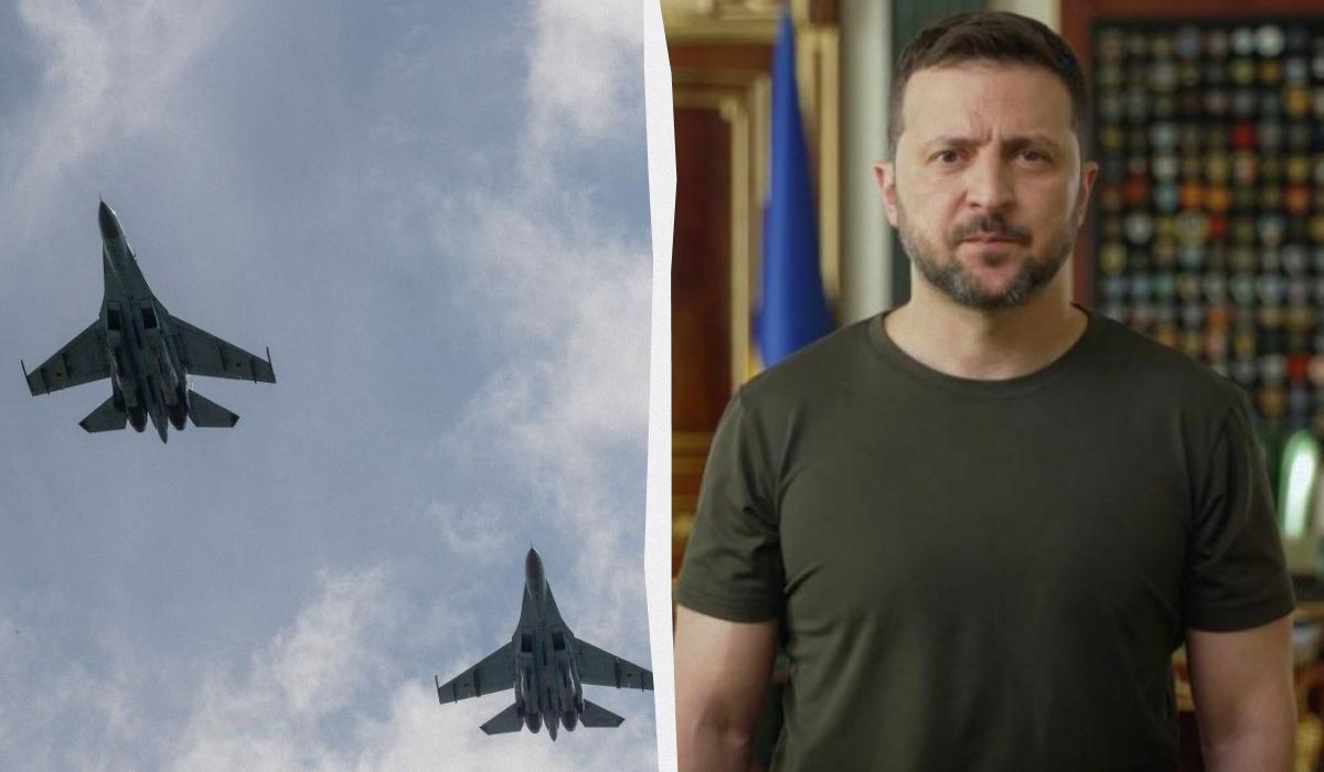 Зеленский сообщил об ожидании новых самолетов / коллаж УНИАН, фото УНИАН, president.gov.ua Зеленский сообщил об ожидании новых самолетов / коллаж УНИАН, фото УНИАН, president.gov.ua
