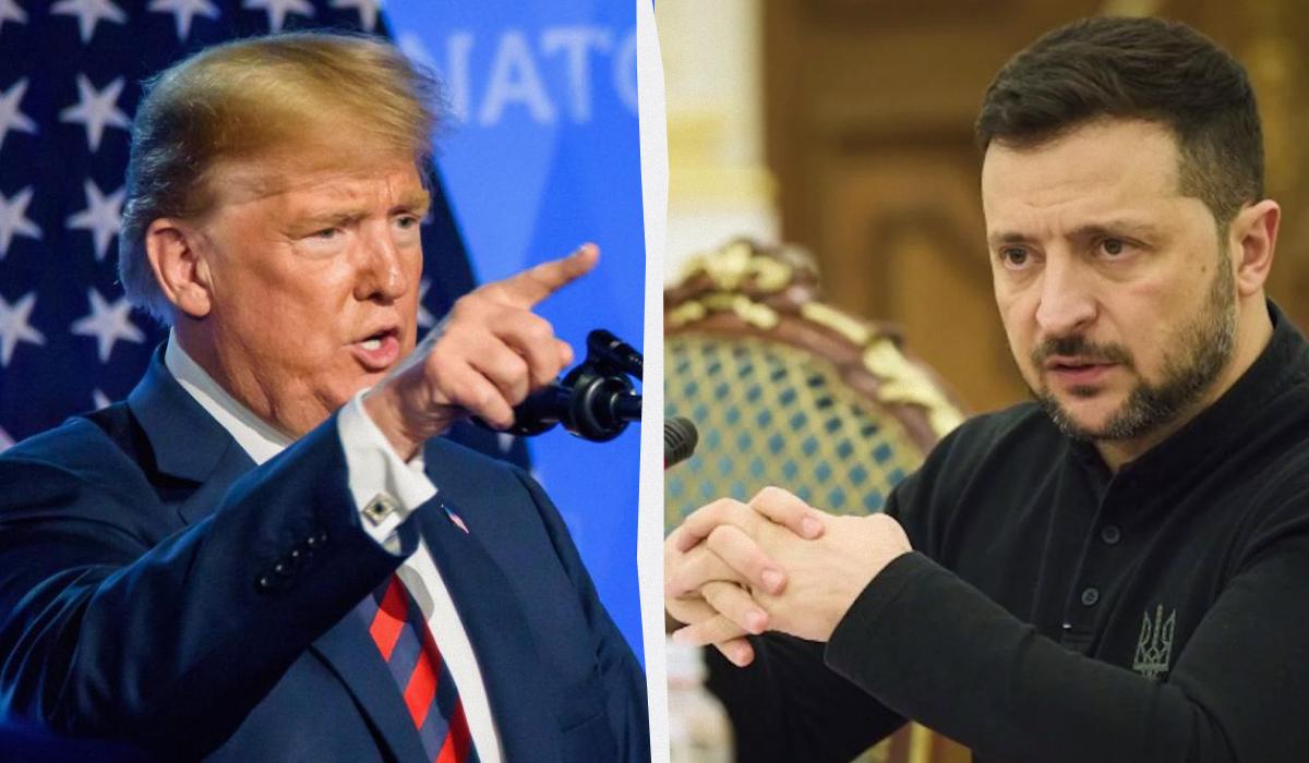 Трамп, вероятно, решил наказать Зеленского за неуступчивость / коллаж УНИАН, фото ua.depositphotos.com, president.gov.ua Трамп, вероятно, решил наказать Зеленского за неуступчивость / коллаж УНИАН, фото ua.depositphotos.com, president.gov.ua