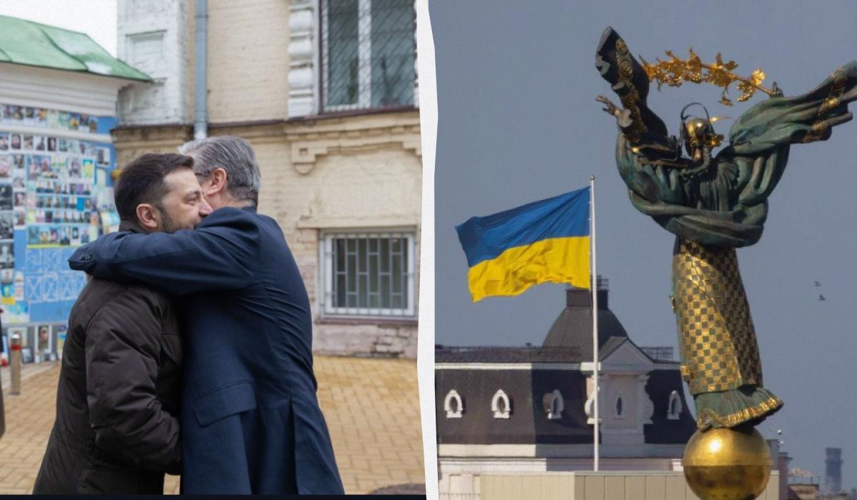 Британия поддерживает Украину с начала большого вторжения / Коллаж УНИАН / фото ОП, УНИАН Британия поддерживает Украину с начала большого вторжения / Коллаж УНИАН / фото ОП, УНИАН