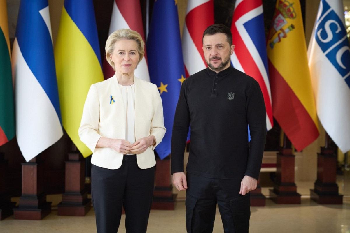 Глава ЕК сказала, что война РФ против Украины - это самый большой кризис для Европы / фото сайт президента Глава ЕК сказала, что война РФ против Украины - это самый большой кризис для Европы / фото сайт президента