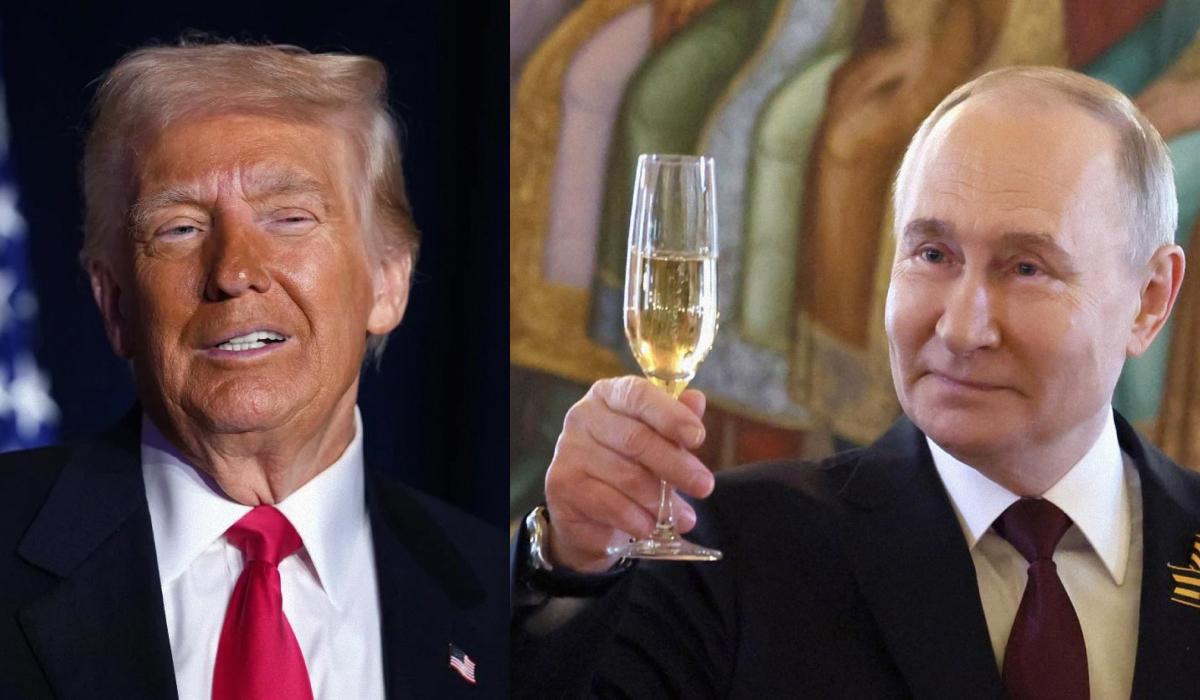 Трамп відкрив перед Путіним "грандіозні можливості" / Колаж УНІАН, фото - GettyImages, скріншот Трамп відкрив перед Путіним "грандіозні можливості" / Колаж УНІАН, фото - GettyImages, скріншот
