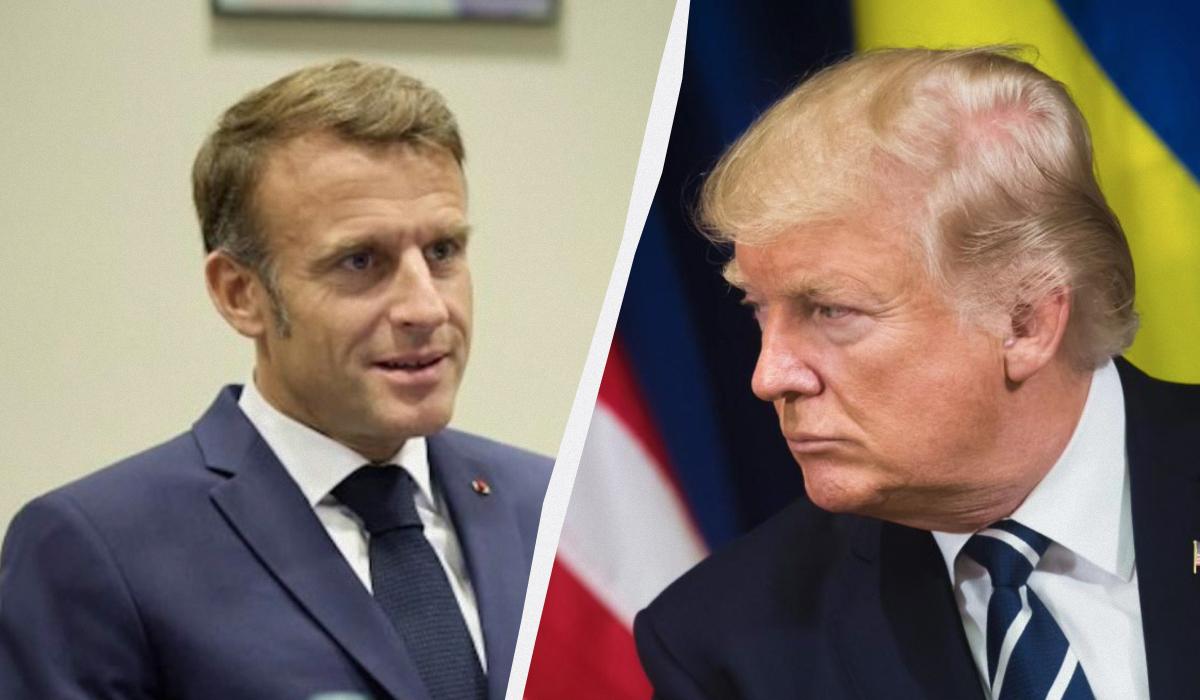 Макрон відповів Трампу на закиди про європейську допомогу Україні / колаж УНІАН, фото president.gov.ua, ua.depositphotos.com Макрон відповів Трампу на закиди про європейську допомогу Україні / колаж УНІАН, фото president.gov.ua, ua.depositphotos.com