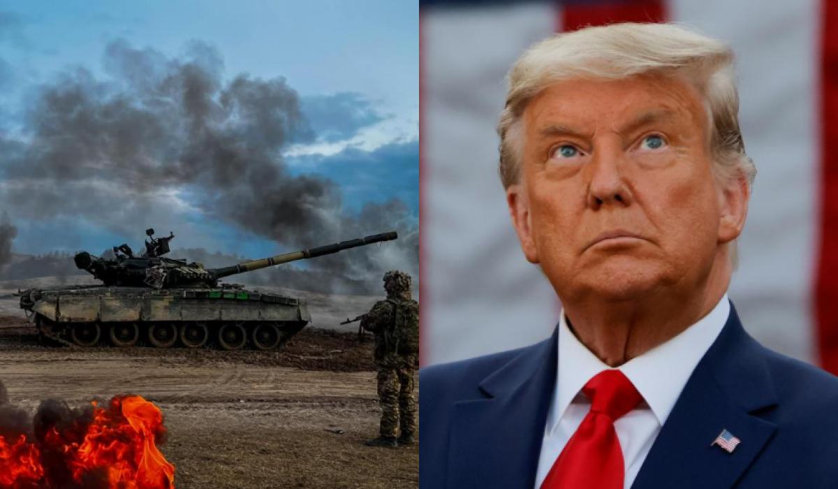 Трамп може залишити Україну і Європу "наодинці з собою" / колаж УНІАН, фото 199 навчальний центр, REUTERS Трамп може залишити Україну і Європу "наодинці з собою" / колаж УНІАН, фото 199 навчальний центр, REUTERS