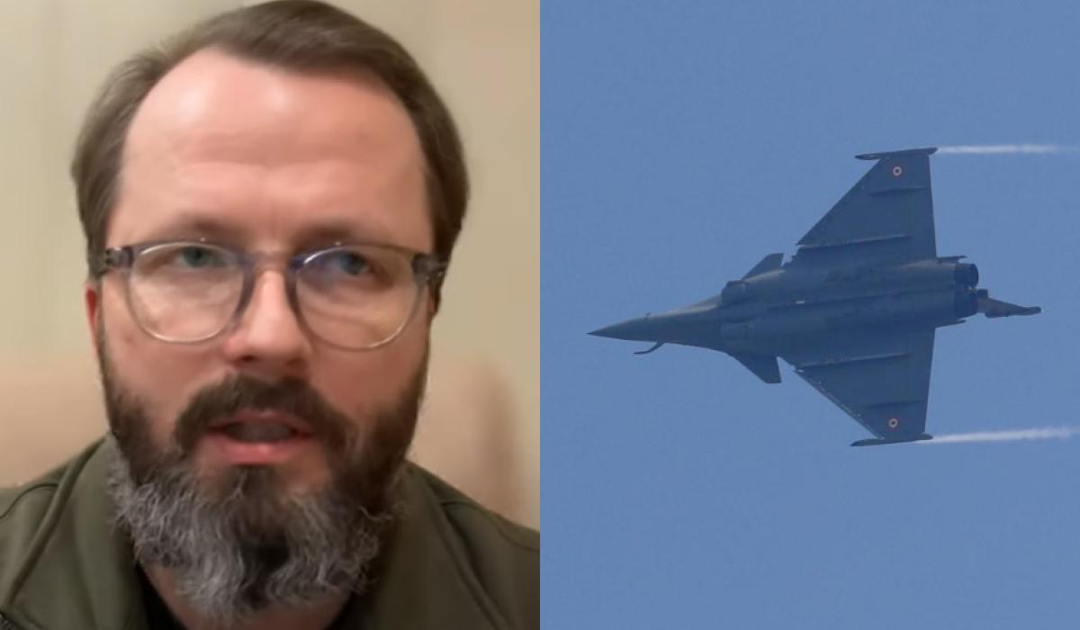 Єдині повітряні носії ядерної зброї Франції - літаки Rafale - можуть працювати на відстань у 600 кілометрів, нагадав експерт / колаж УНІАН, скріншот, фото REUTERS Єдині повітряні носії ядерної зброї Франції - літаки Rafale - можуть працювати на відстань у 600 кілометрів, нагадав експерт / колаж УНІАН, скріншот, фото REUTERS