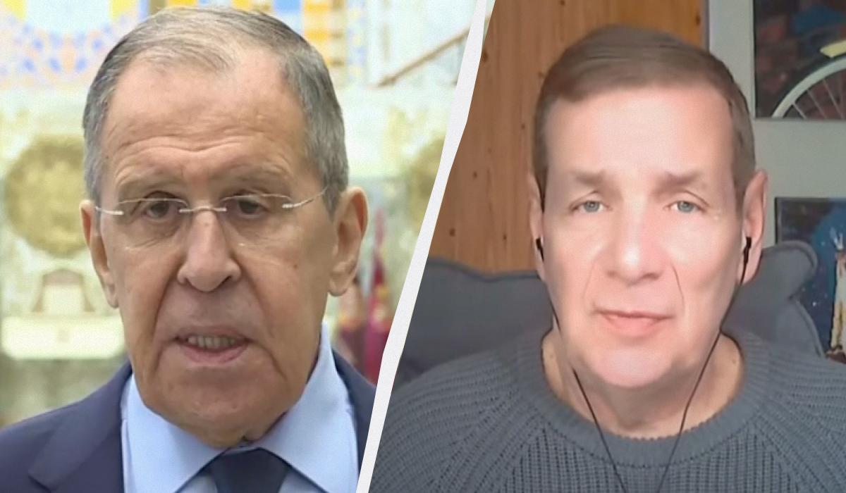 Гетьман зазначив, що подібними заявами Лаврова Росія може просто тягнути час / колаж УНІАН, скриншот Гетьман зазначив, що подібними заявами Лаврова Росія може просто тягнути час / колаж УНІАН, скриншот