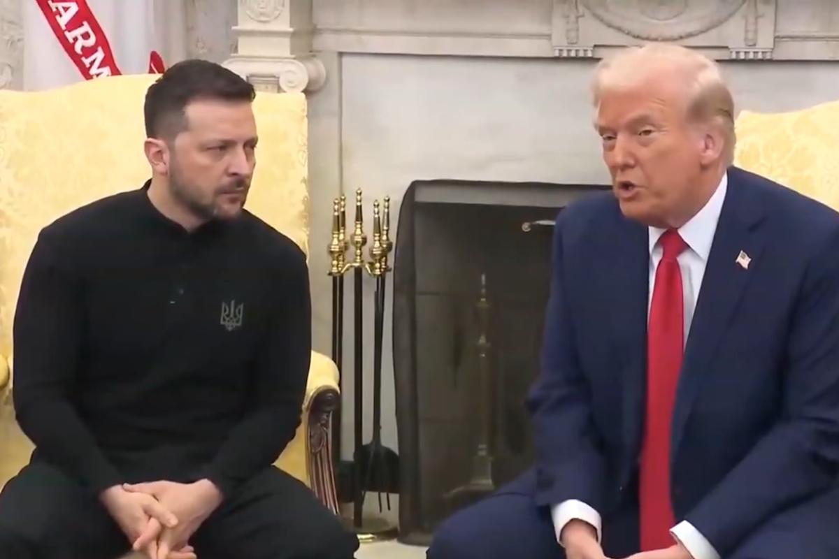 Трамп похвалил Силы обороны и даже Зеленского / кадр из видео Трамп похвалил Силы обороны и даже Зеленского / кадр из видео