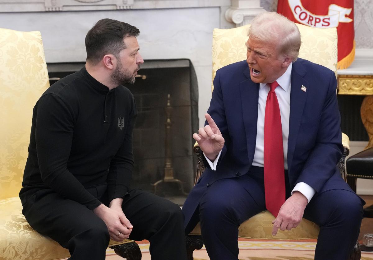 Зеленский и Трамп громко поспорили / фото Getty Images Зеленский и Трамп громко поспорили / фото Getty Images