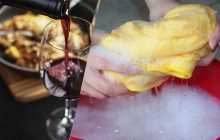 Як вивести плями від вина та соусу в домашніх умовах: поради від експертів з прибирання