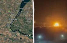 Волгоград массированно атакуют БПЛА, часть города осталась без света (видео)