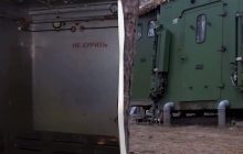 Военные показали, как выглядит затрофеенная у россиян мобильная баня (видео)