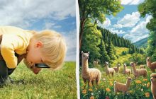 Навіть дуже уважні не можуть знайти серед альпак іншу тварину: швидкий тест