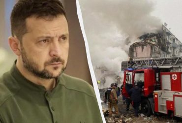 Зеленский отреагировал на масштабный удар РФ по Украине (видео)