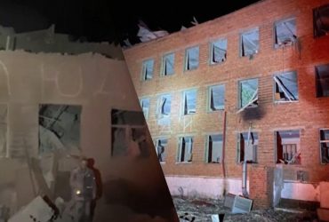 Под завалами 95 человек: оккупанты ударили по школе-интернату на Курщине (видео)