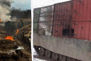 На Донеччині помітили волохату бойову машину: у The Telegraph пояснили, для чого вона РФ