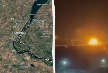 Волгоград массированно атакуют БПЛА, часть города осталась без света (видео)