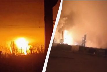 Астраханський газопереробний завод зупинився через атаку дронів