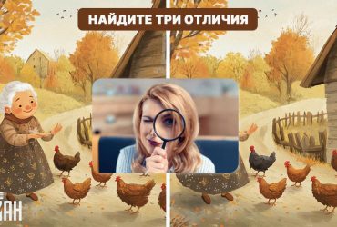 Только очень внимательные найдут 3 отличия на картинке за 8 секунд: сложная головоломка