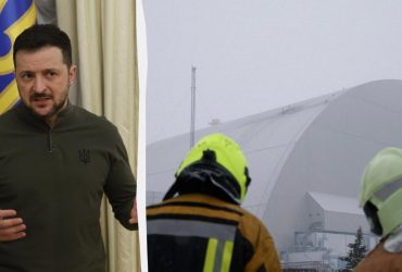 Шахед нес на Чернобыльскую АЭС не менее 50 кг взрывчатки, - Зеленский