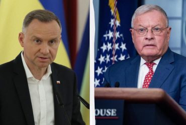Дуда зустрівся з Келлогом в Польщі і зробив заяву про війну в Україні