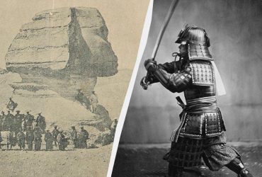 Японские самураи на фоне Сфинкса: невероятная история уникального исторического фото