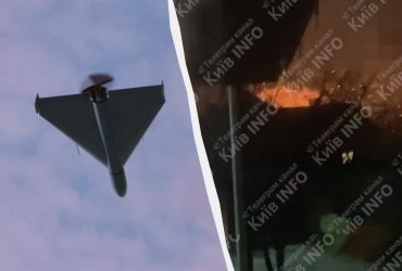 Київ масовано атакують дрони (відео)